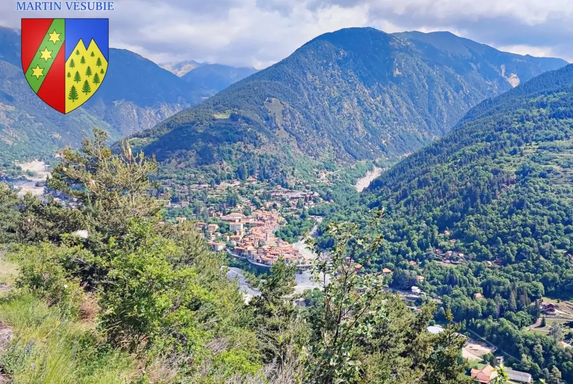 Local commercial de 20 m² à vendre à Saint Martin Vésubie, idéal pour profession libérale ou commerce 