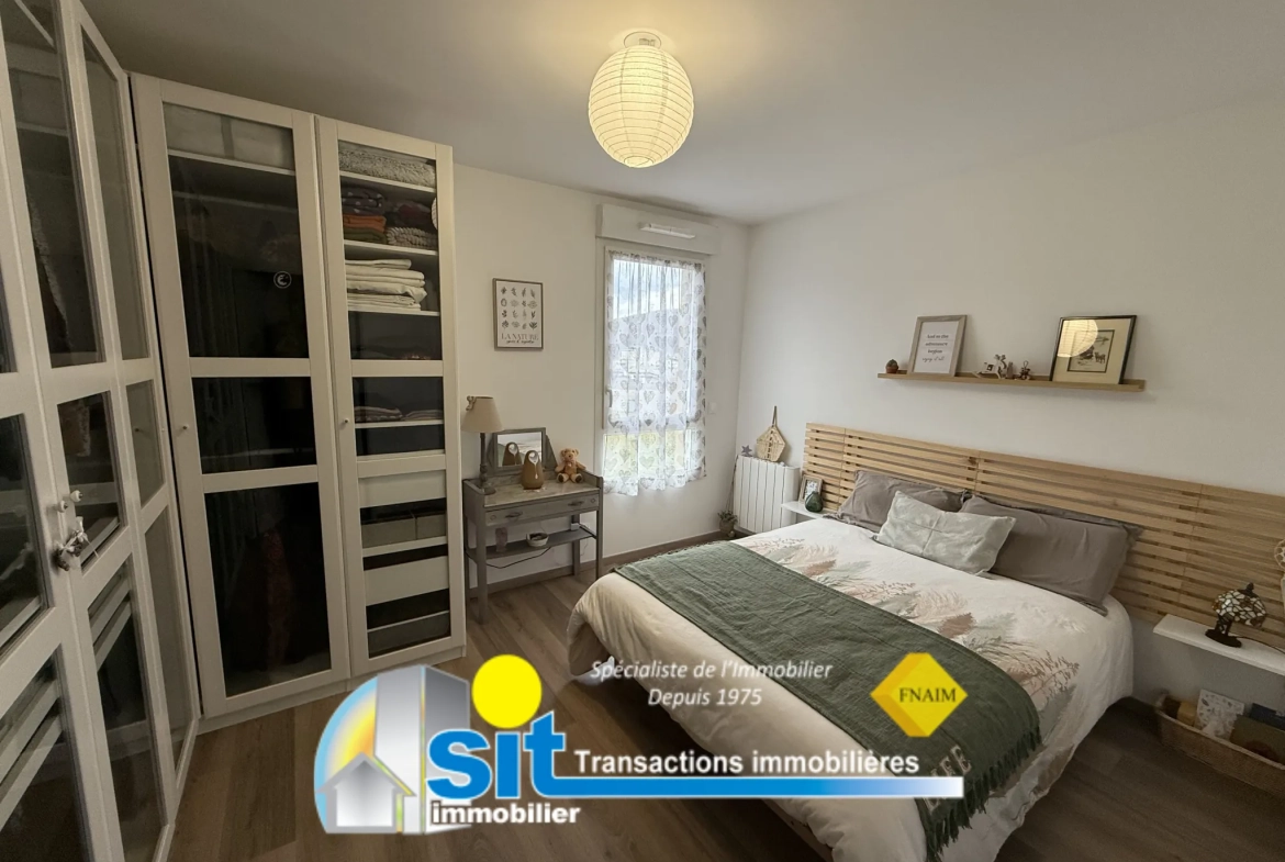 Vente d'un appartement de 40 m² avec terrasse et garage à Vienne Estressin 