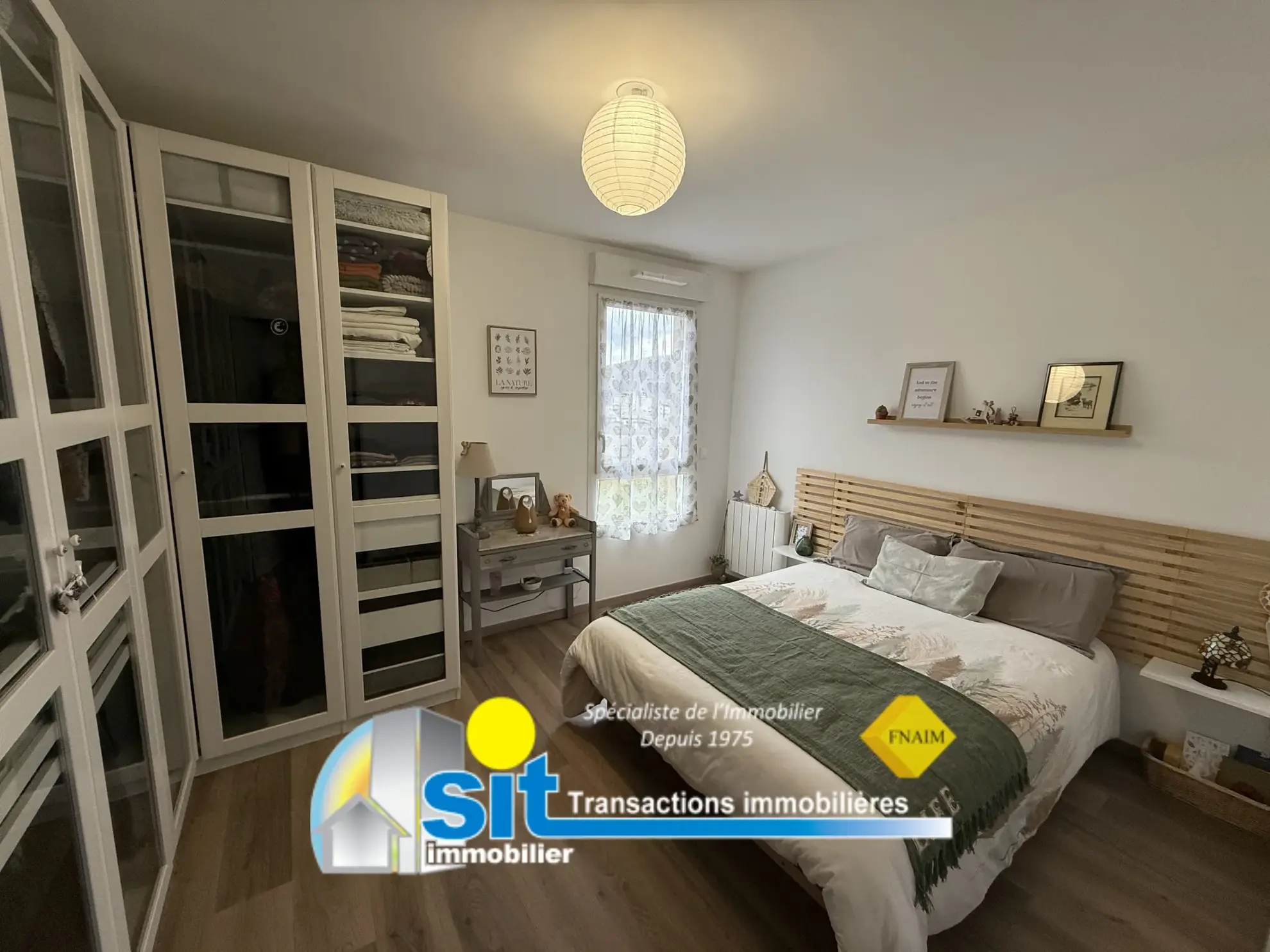 Vente d'un appartement de 40 m² avec terrasse et garage à Vienne Estressin 