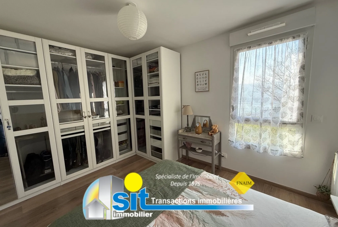 Vente d'un appartement de 40 m² avec terrasse et garage à Vienne Estressin 