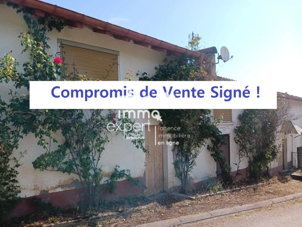 Maison de village à rénover à Contrexéville avec grand terrain, idéal premier achat