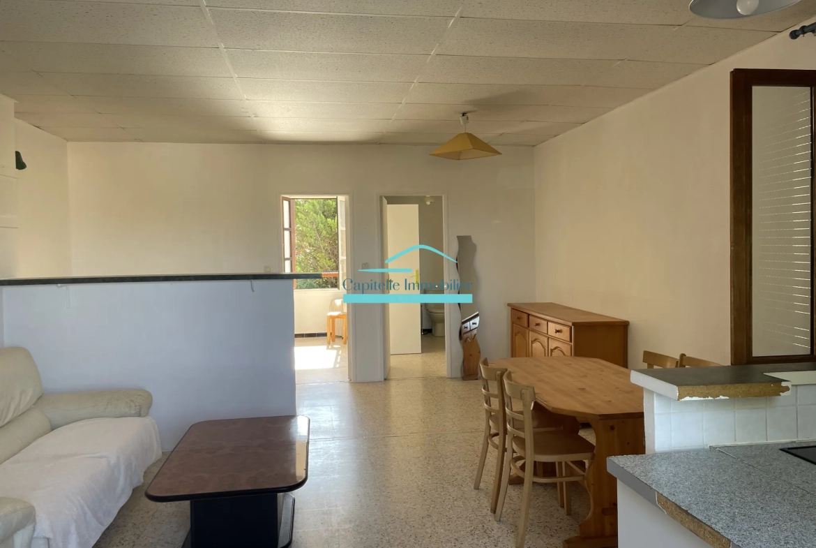 Achat d'un appartement 2 pièces à Vic la Gardiole avec vue dégagée 