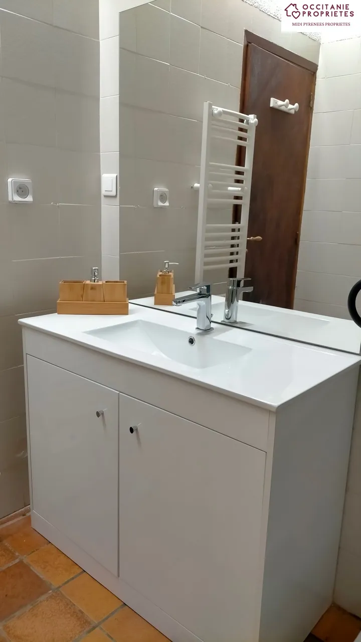 Maison de montagne de 120m² avec terrain à Massat, exposée sud 