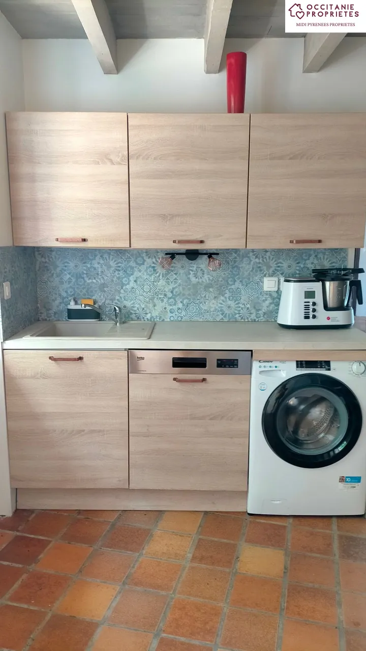Maison de montagne de 120m² avec terrain à Massat, exposée sud 