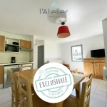Appartement T2 cabine avec terrasse et piscine à Arreau - Vue montagne