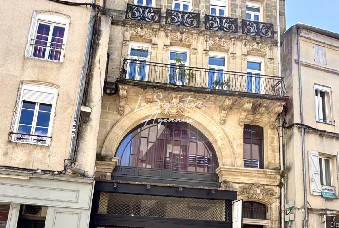 Appartement T3 lumineux de 93m² au centre-ville d'Agen 
