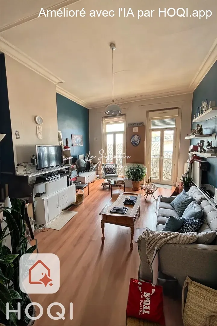 Appartement T3 lumineux de 93m² au centre-ville d'Agen 