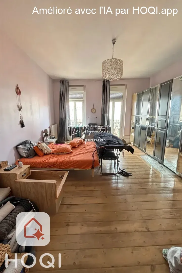 Appartement T3 lumineux de 93m² au centre-ville d'Agen 