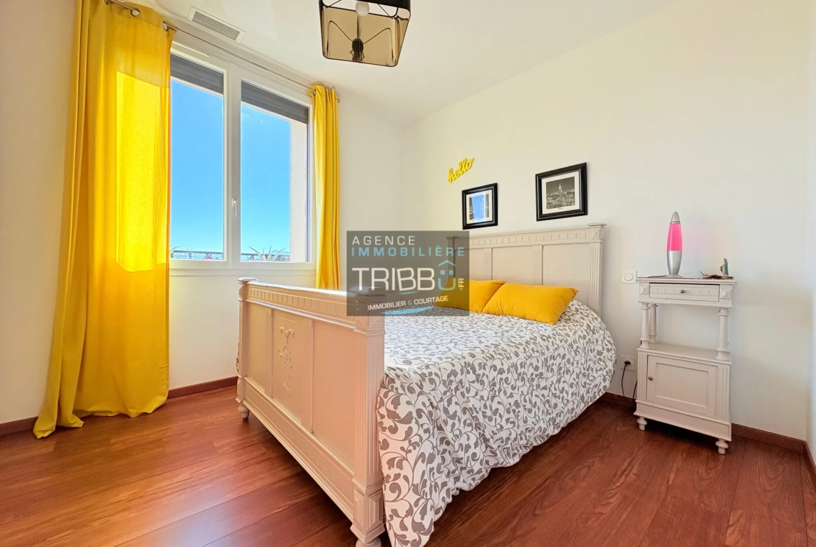 Maison de village de 92 m² avec garage à Pollestres - Confort et charme au centre 