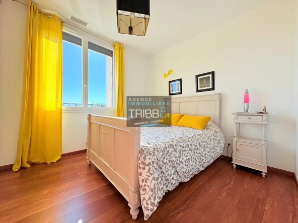Maison de village de 92 m² avec garage et climatisation à Pollestres 