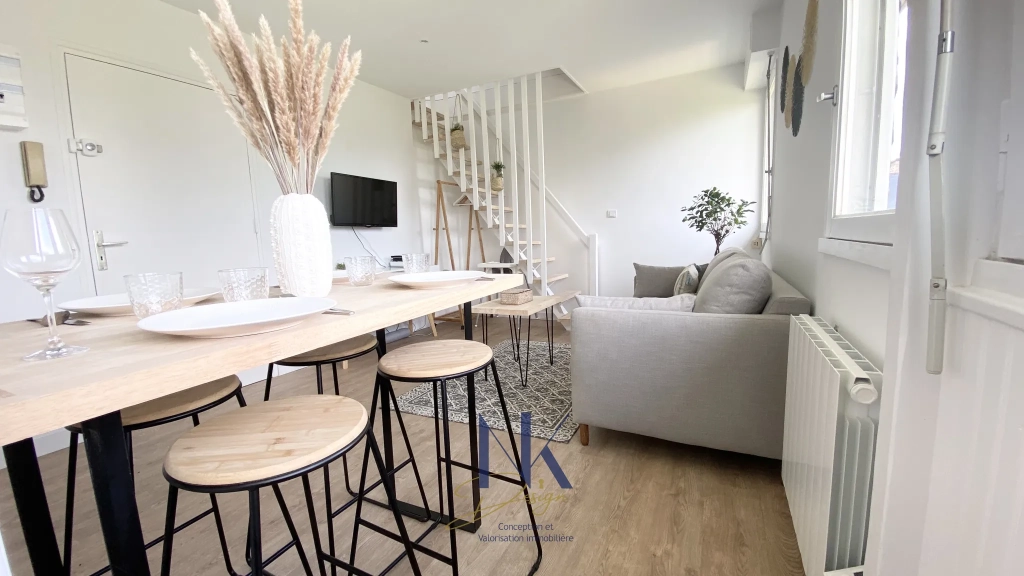 Appartement T2 en duplex à Saint-Malo, proximité plage, investissement idéal