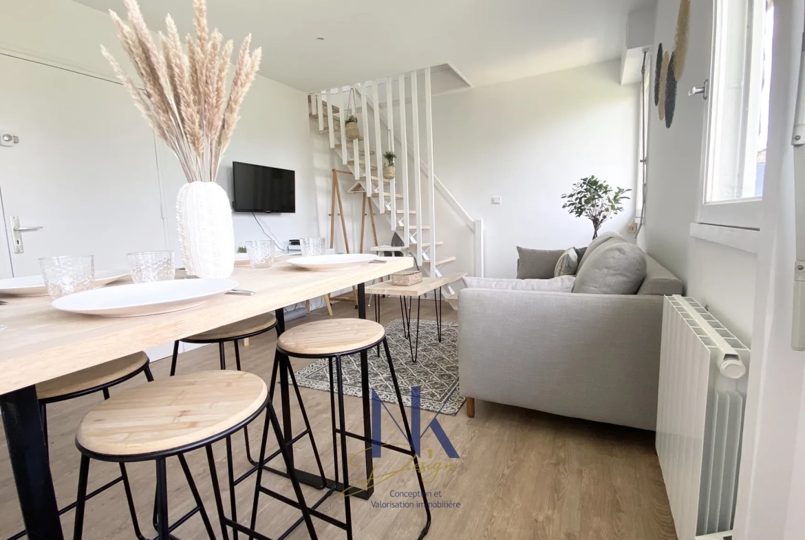 Appartement T2 en duplex à Saint-Malo, proximité plage, investissement idéal 