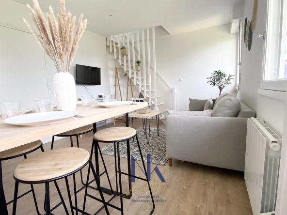 Appartement T2 en duplex à Saint-Malo, proximité plage, investissement idéal