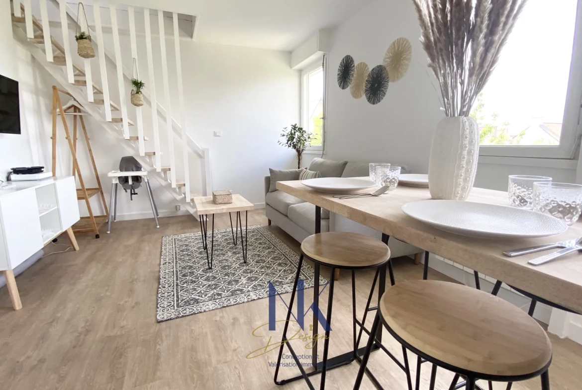 Appartement T2 en duplex à Saint-Malo, proximité plage, investissement idéal 