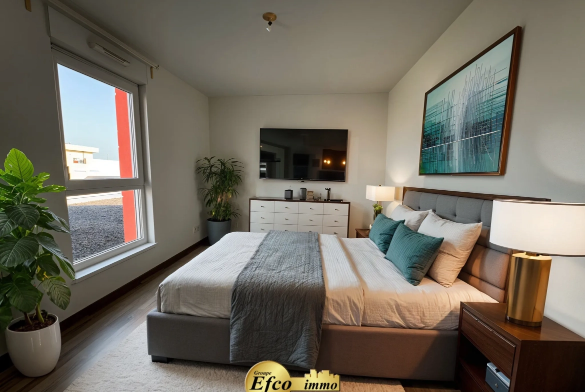 Appartement 2 pièces de 51,89 m² à Saint-Louis avec terrasse et parking 