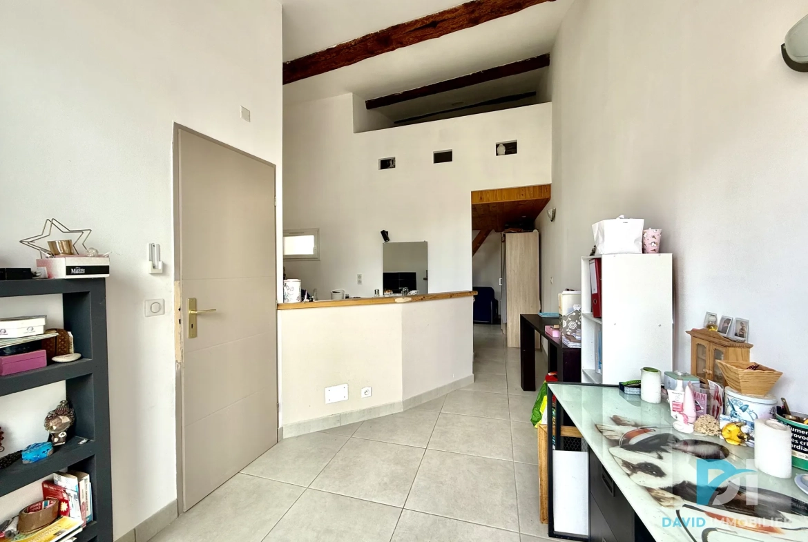 Maison de village rénovée de 121 m² avec terrasse à Florensac 