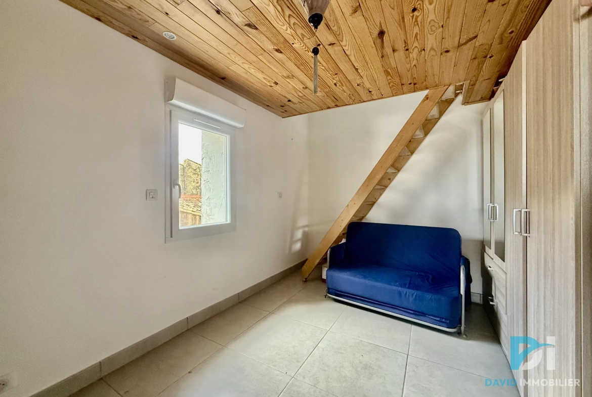 Maison de village rénovée de 121 m² avec terrasse à Florensac 