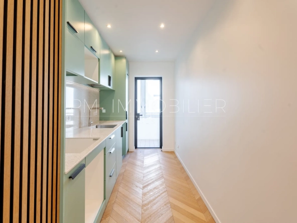 Appartement type 3 rénové de 60 m² à Marseille proche Prado avec balcon