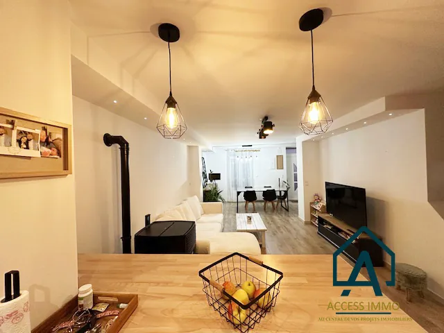Maison de village de 95 m² avec jardin et terrasse à Monceau-Saint-Waast 