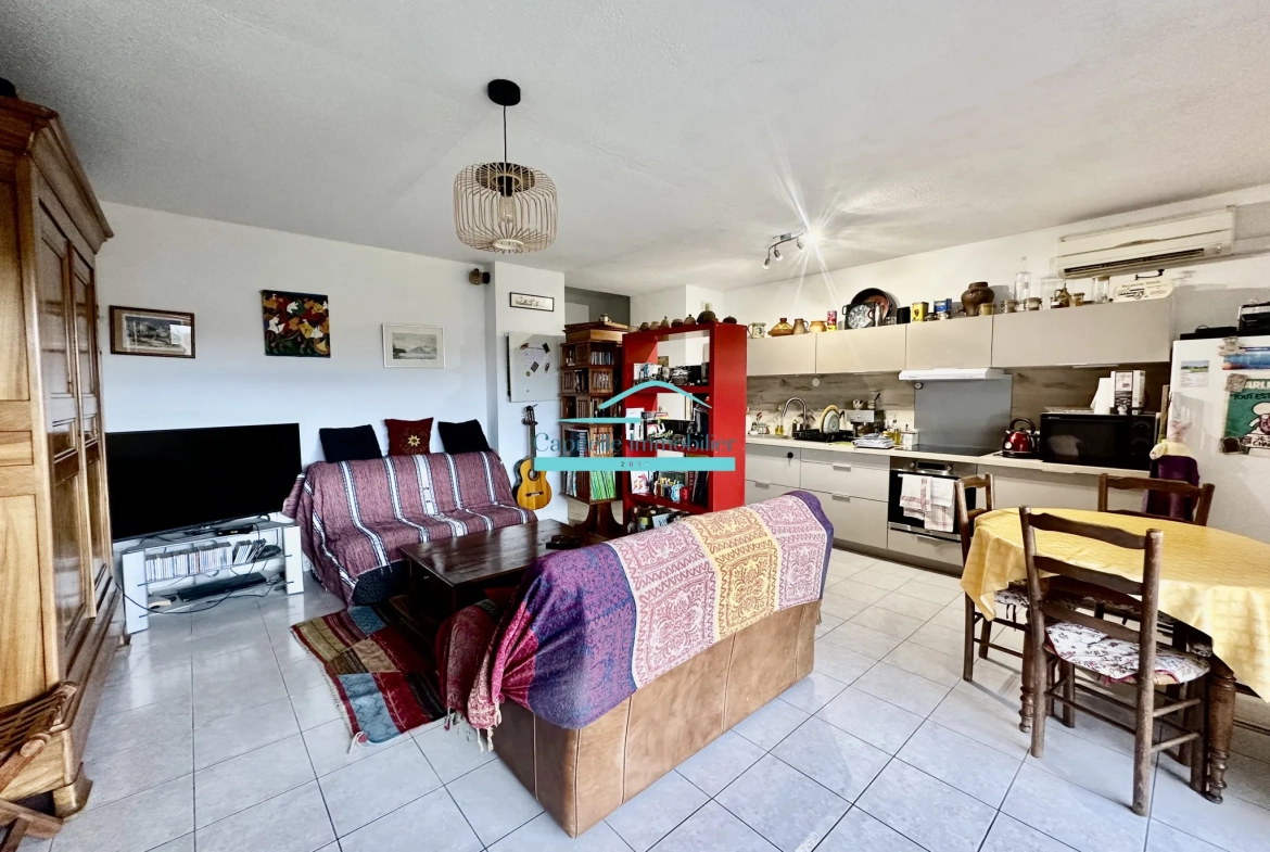 Appartement T2 avec terrasse et parking à Murviel-lès-Montpellier 