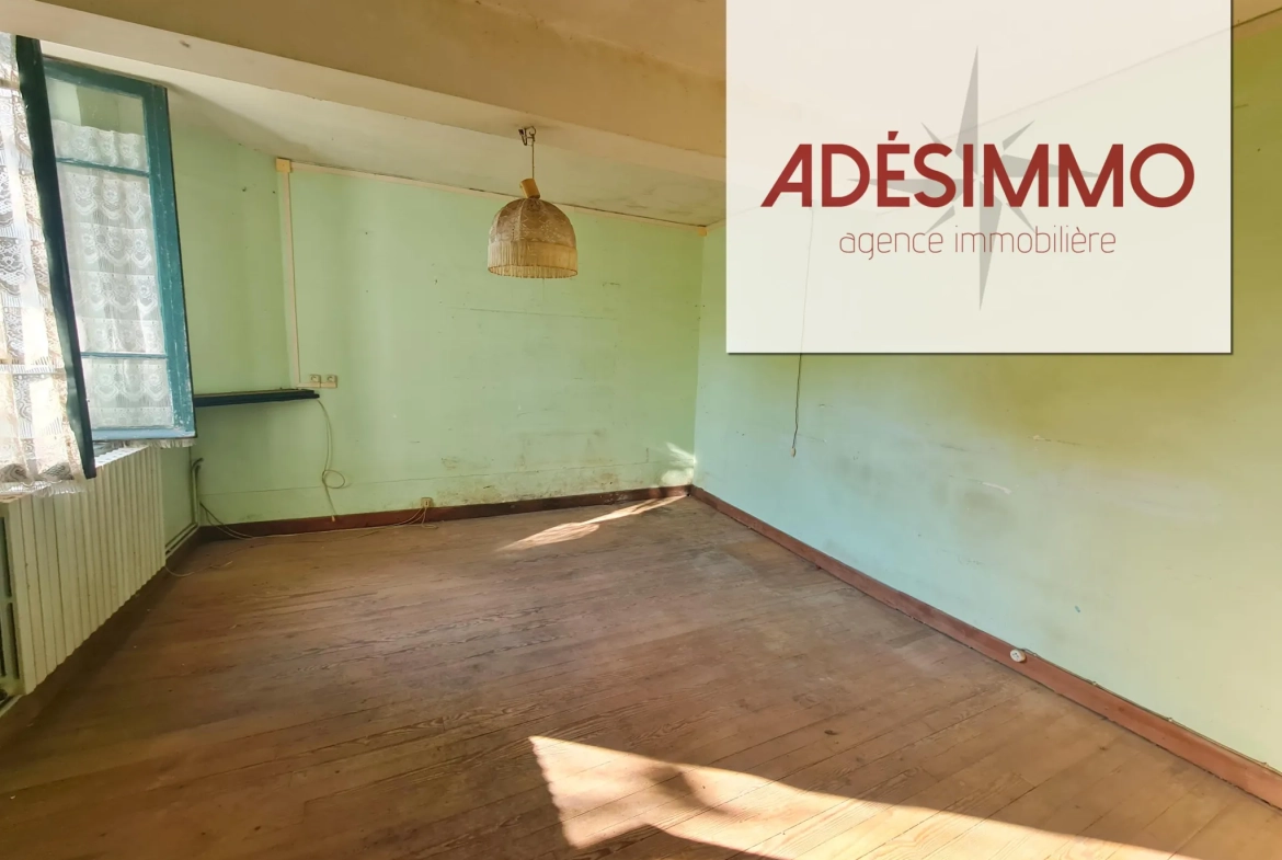 Maison de village à rénover de 143 m² avec jardin et garage à Saint Sulpice sur Lèze 