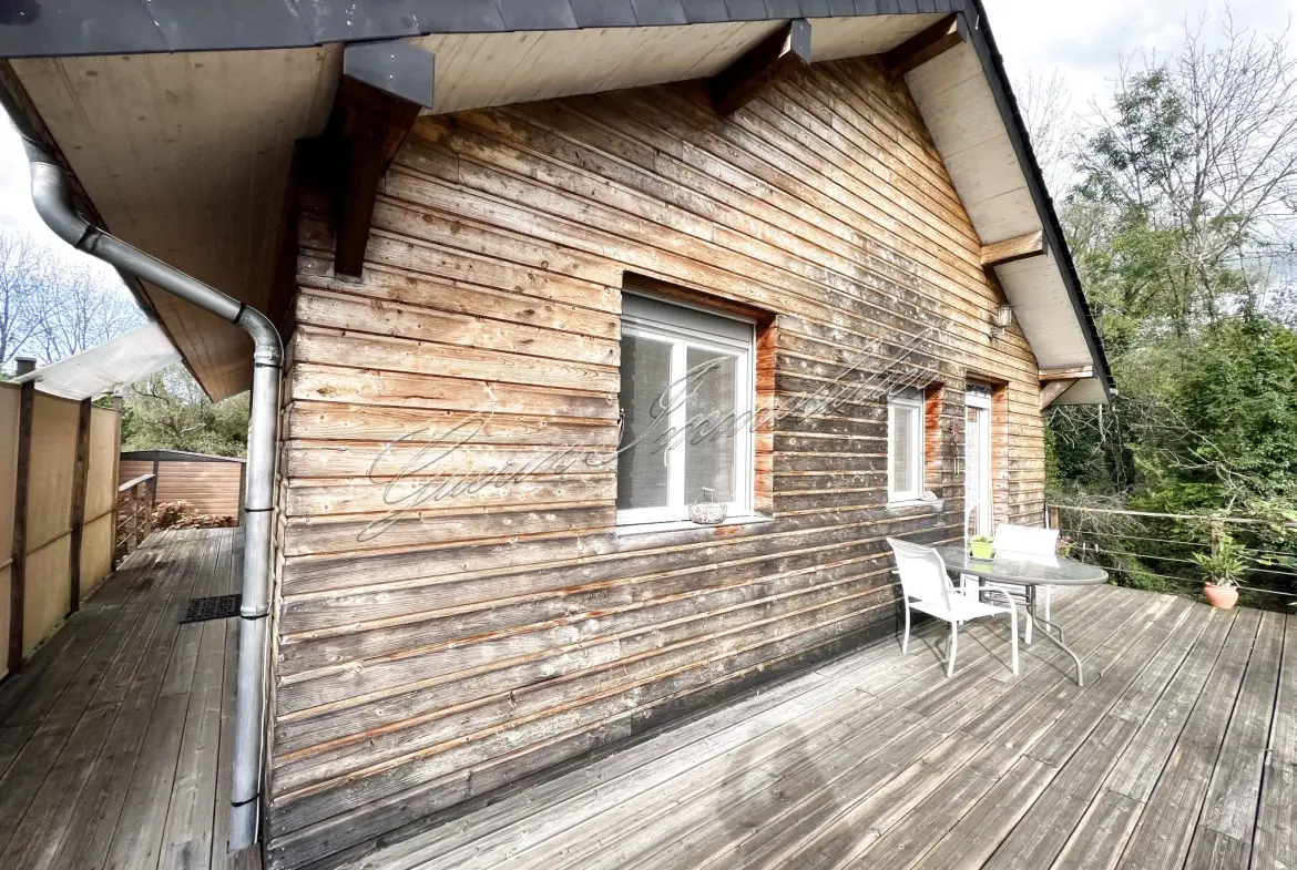 Maison à vendre avec étang privé à Coulanges-lès-Nevers, 2 chambres, terrain de 2500 m² 