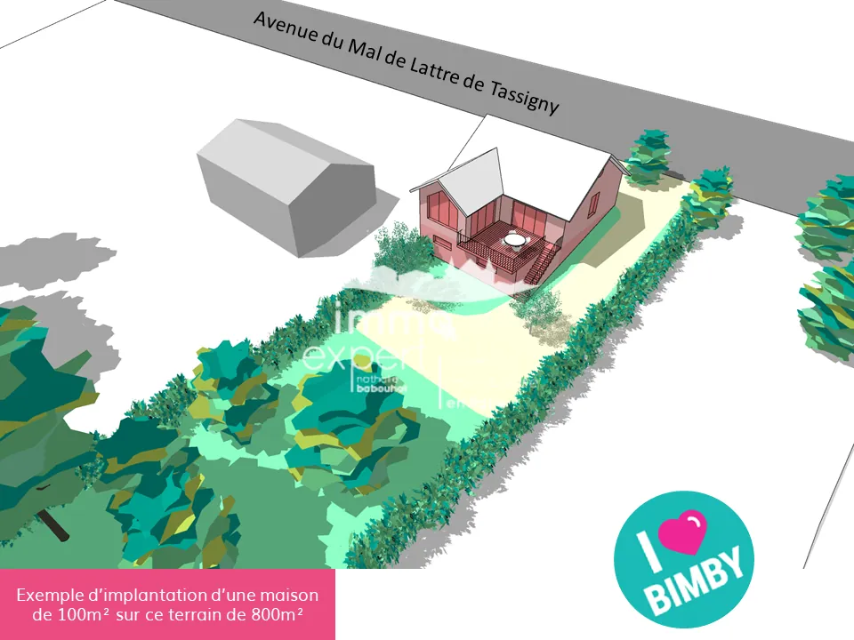 Terrain constructible de 1672 m² à Mirecourt avec maison de jardin en zone UC 