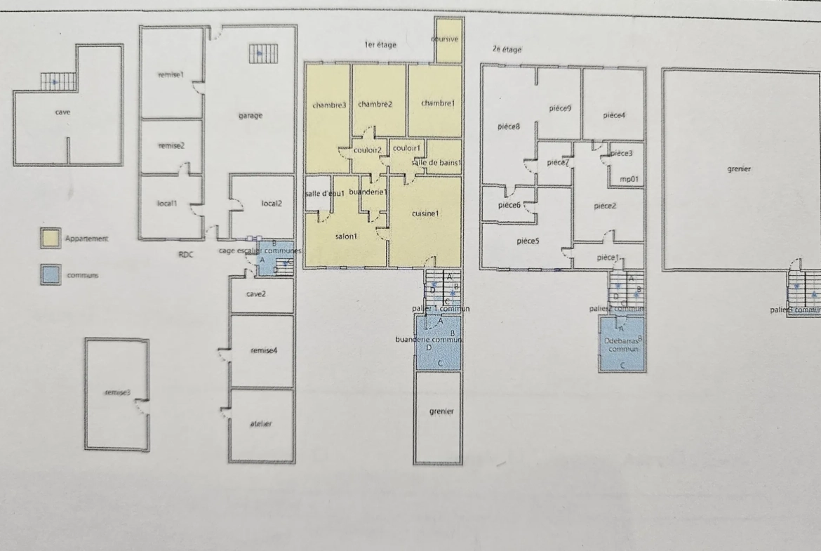 Ancien presbytère à Ligny en Barrois avec grand potentiel de rénovation 