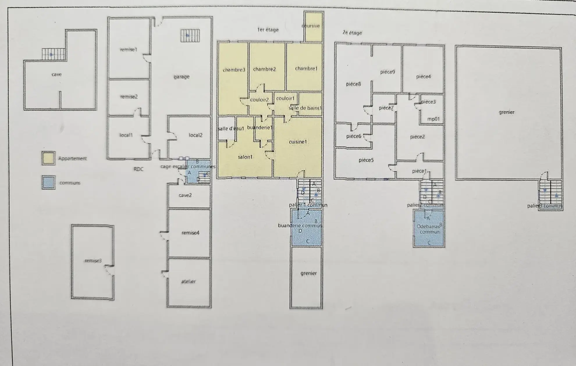 Ancien presbytère à Ligny en Barrois avec grand potentiel de rénovation 