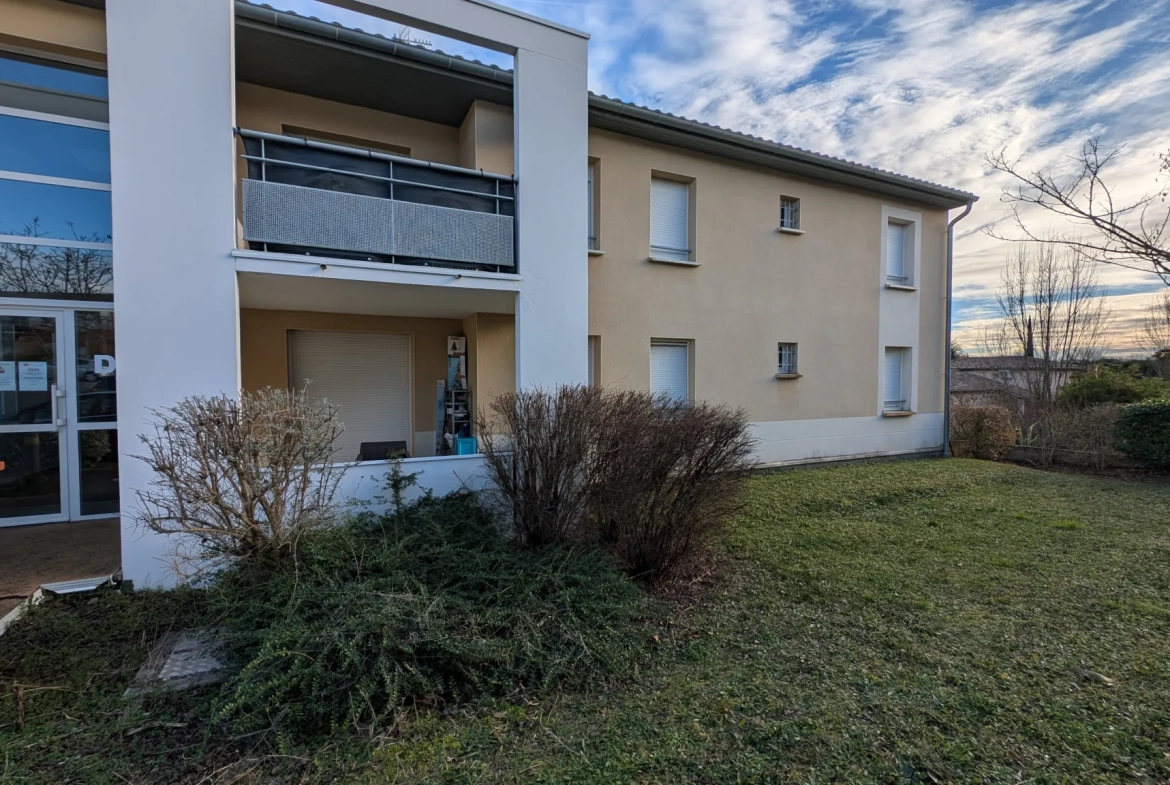 Appartement T2 de 45 m² avec terrasse et parking à Mondonville 
