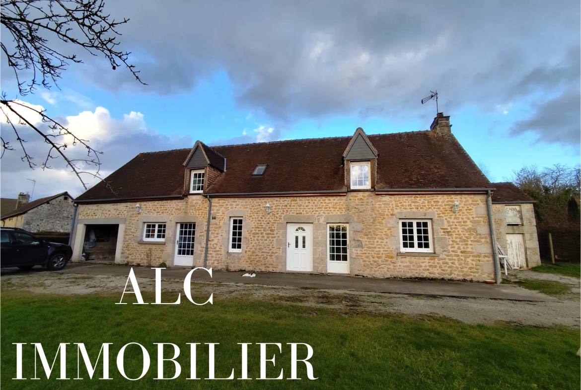 Maison à vendre de 140 m2 avec grand terrain à Hauterive, Normandie 