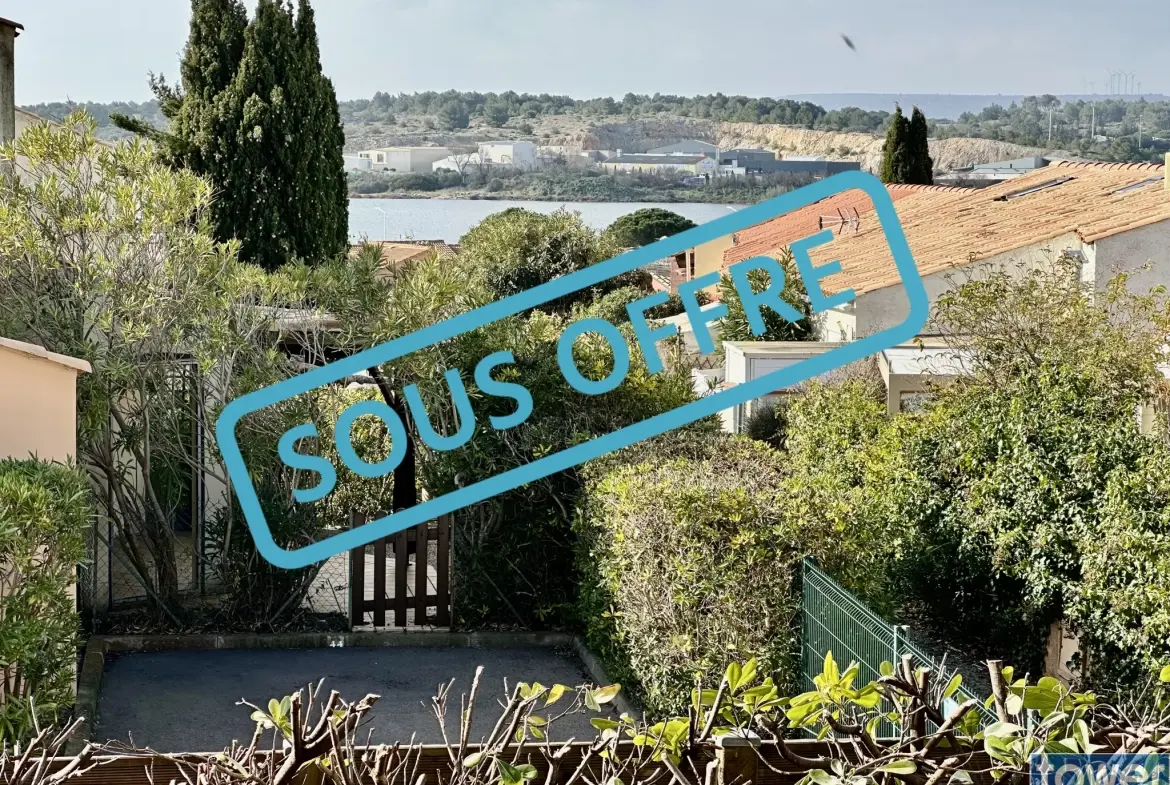 Appartement T2 à Leucate Plage avec garage, terrasses et jardin arboré 