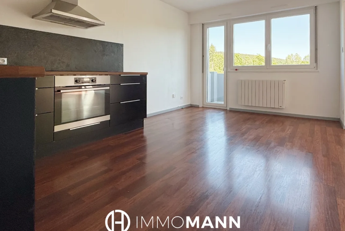 Appartement 2 pièces avec balcon et vue étang à Ingwiller 