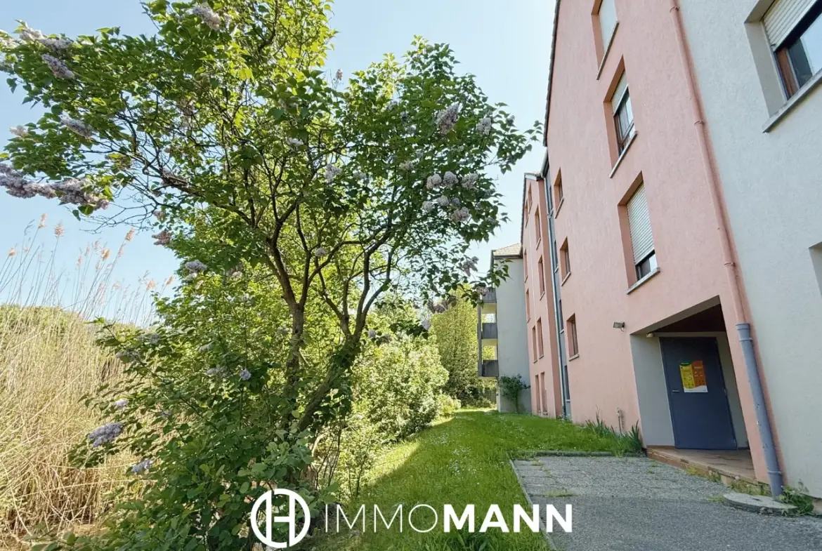 Appartement 2 pièces avec balcon et vue étang à Ingwiller 