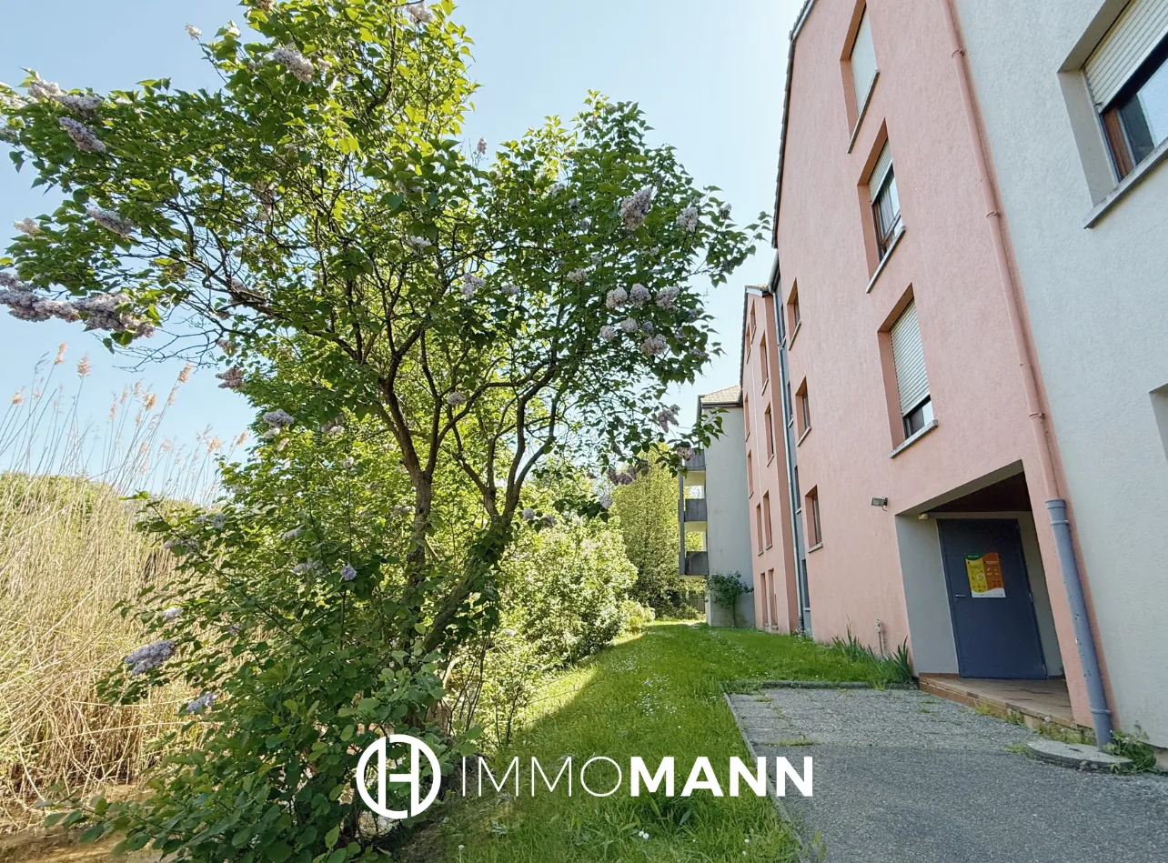 Appartement 2 pièces avec balcon et vue étang à Ingwiller 