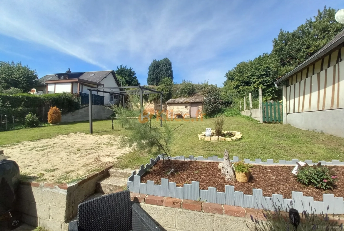 Maison de plain-pied à Vittefleur avec jardin, proche de la mer 