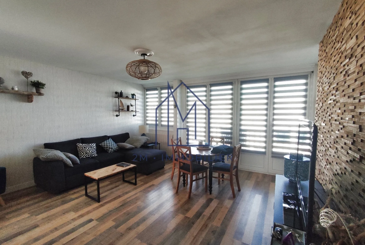 Appartement lumineux à vendre au Le Tréport, proche de la plage et du port 
