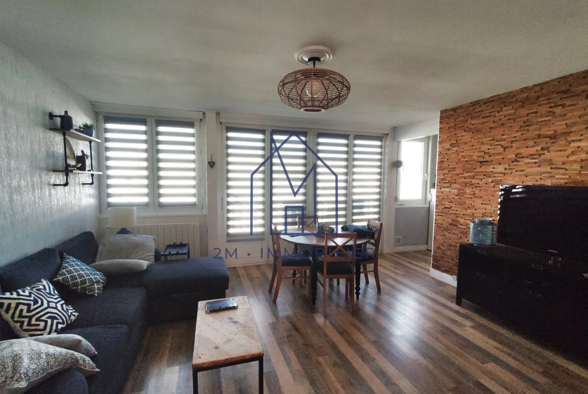 Appartement lumineux à vendre au Le Tréport, proche de la plage et du port 