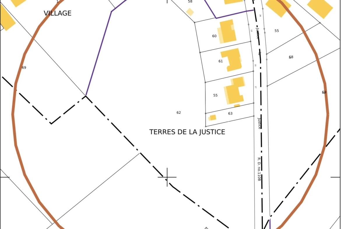 Terrain constructible à Saint-Epvre pour projet immobilier avec environ 10 parcelles 