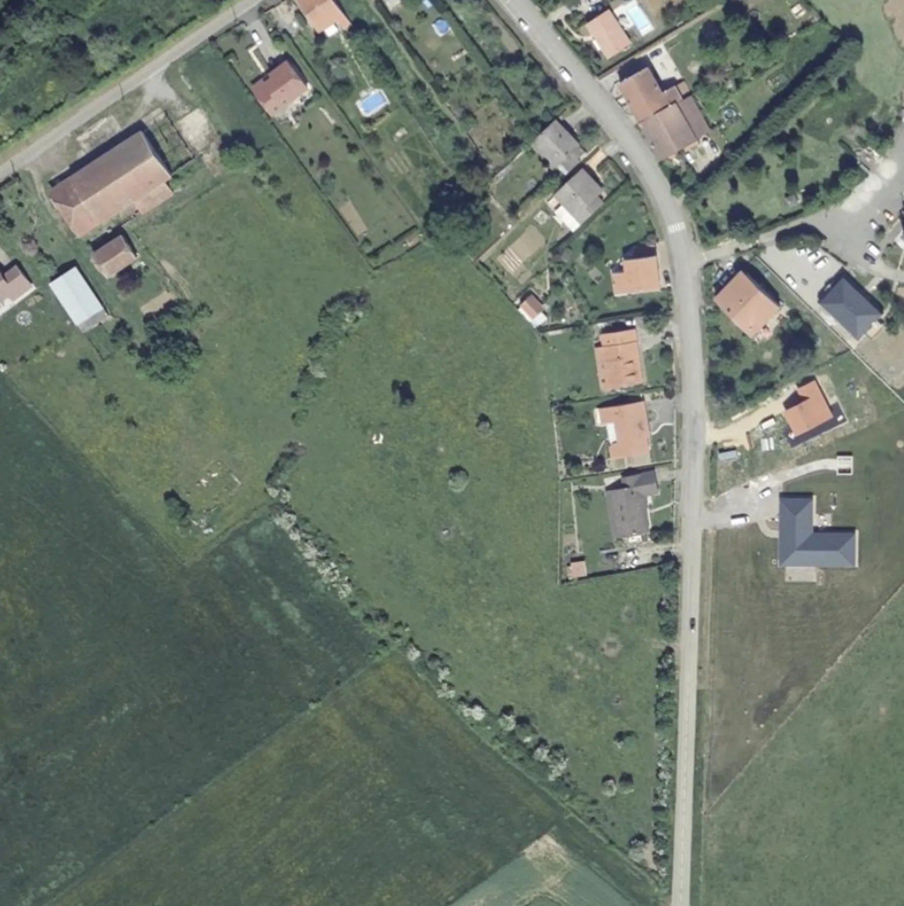 Terrain constructible à Saint-Epvre pour projet immobilier avec environ 10 parcelles 