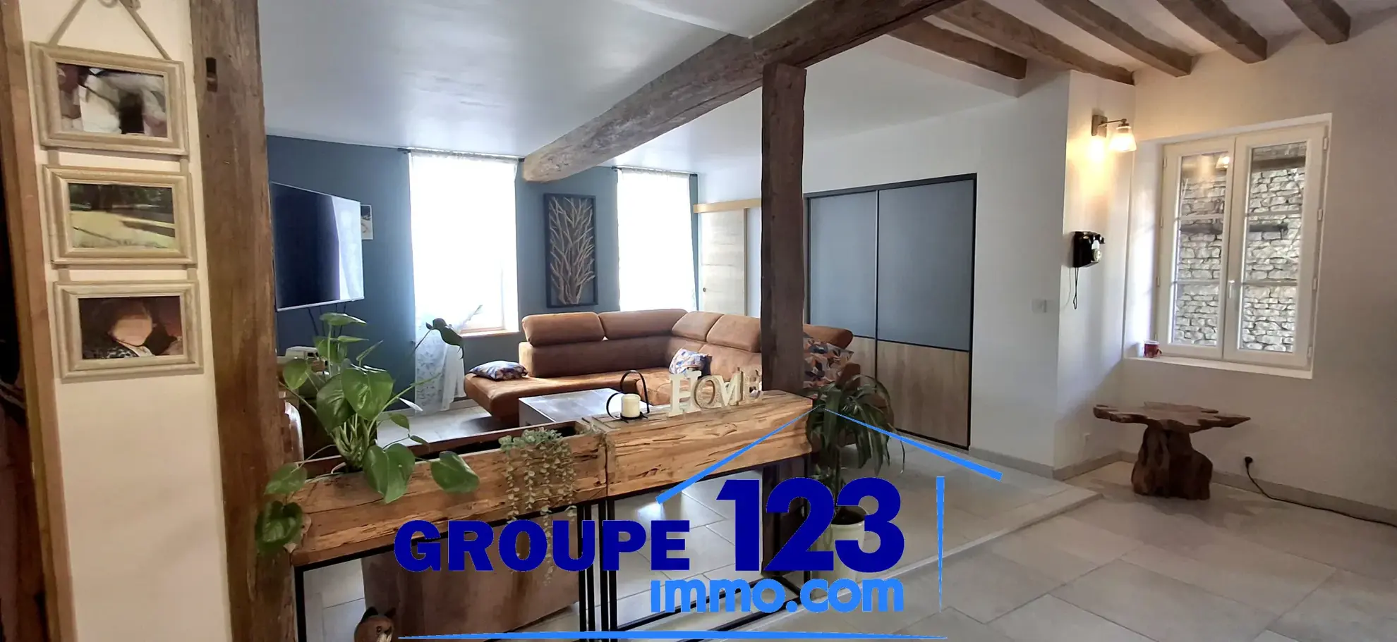 Belle maison en pierre rénovée avec jardin clos à Aillant-sur-Tholon 