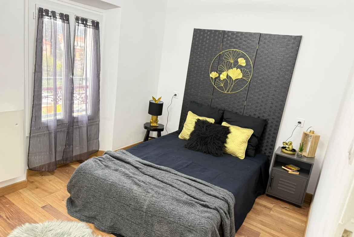 Appartement rénové avec mezzanine et terrasse à Amélie-les-Bains - 44,6 m² 