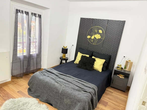 Appartement rénové avec mezzanine et terrasse à Amélie-les-Bains - 44,6 m² 