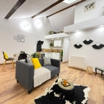 Appartement rénové avec mezzanine et terrasse à Amélie-les-Bains - 44,6 m²