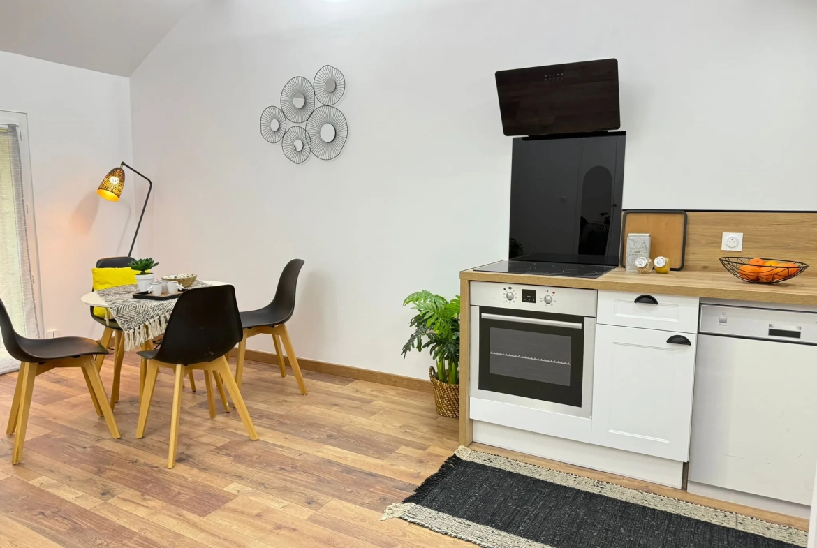 Appartement rénové avec mezzanine et terrasse à Amélie-les-Bains - 44,6 m² 