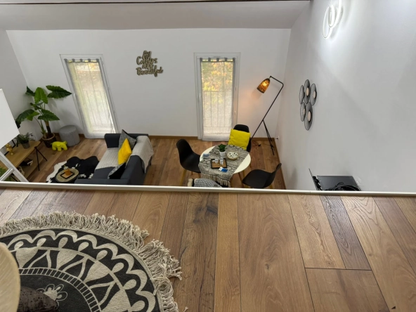 Appartement rénové avec mezzanine et terrasse à Amélie-les-Bains - 44,6 m² 