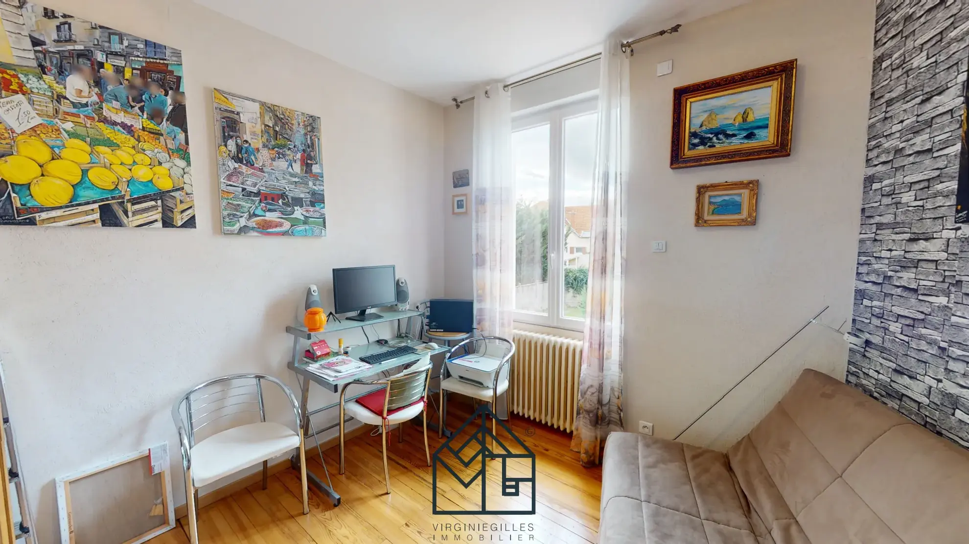 Maison 5 chambres rénovée au Coteau proche Roanne avec jardin et garage 