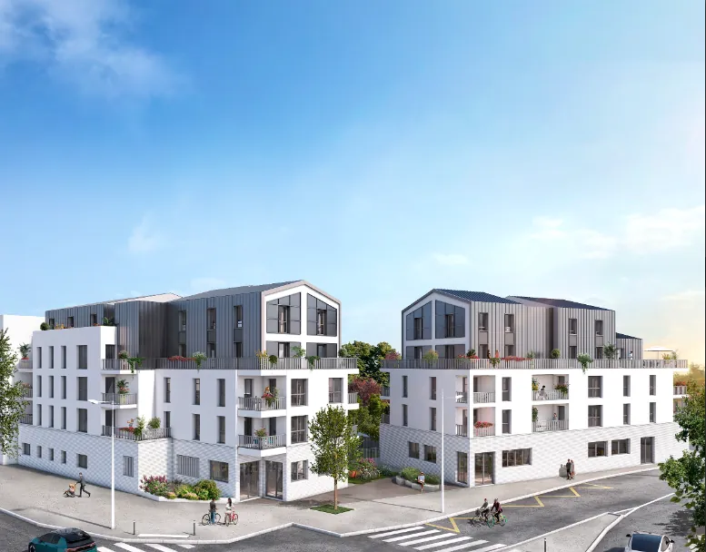 Appartement T3 neuf avec terrasse et parking à Rezé en livraison 2025 