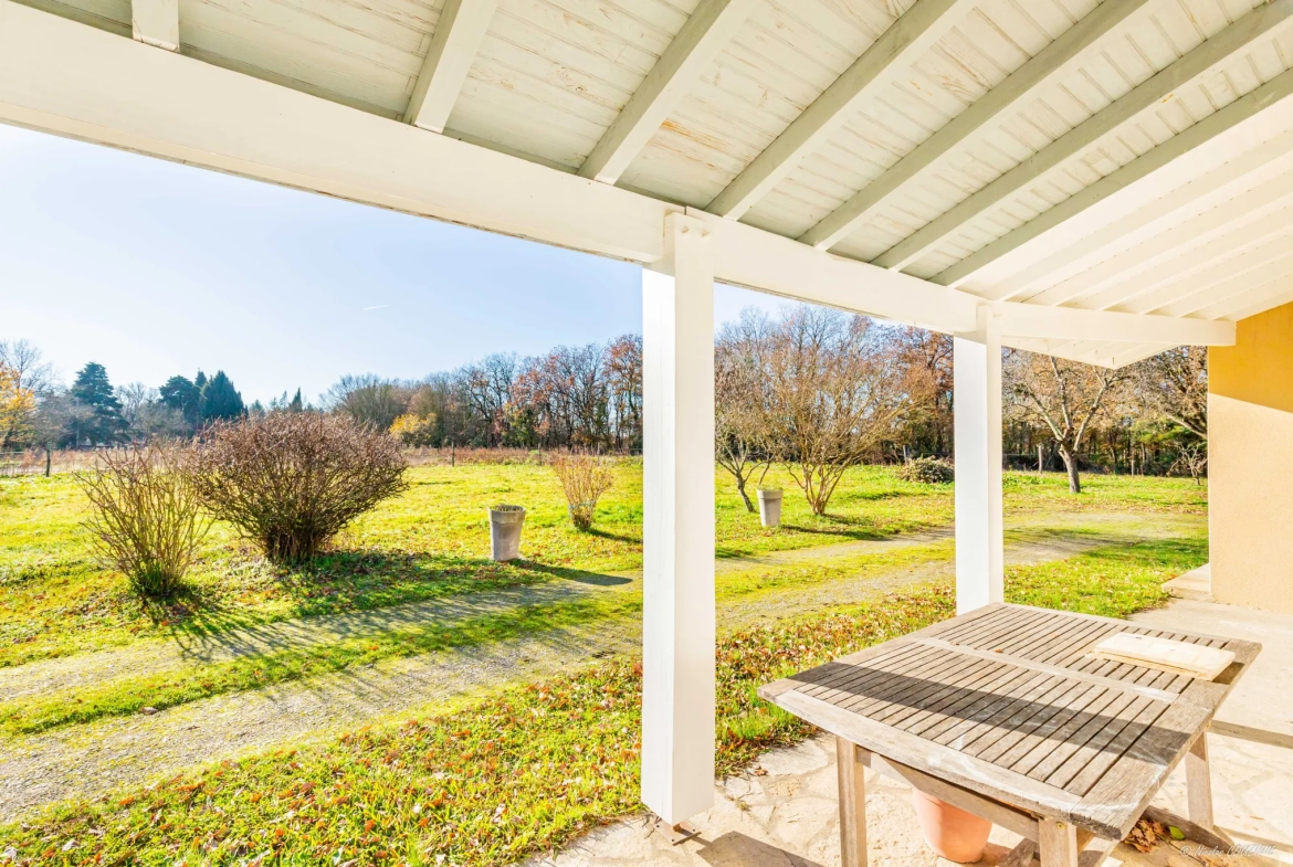 Charmante maison familiale avec terrain et bois privé à Fousseret 