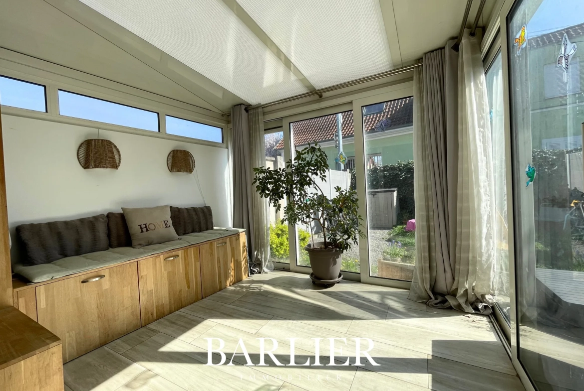 Appartement 3 pièces en rez-de-jardin à Ostwald, lumineux et proche transports 